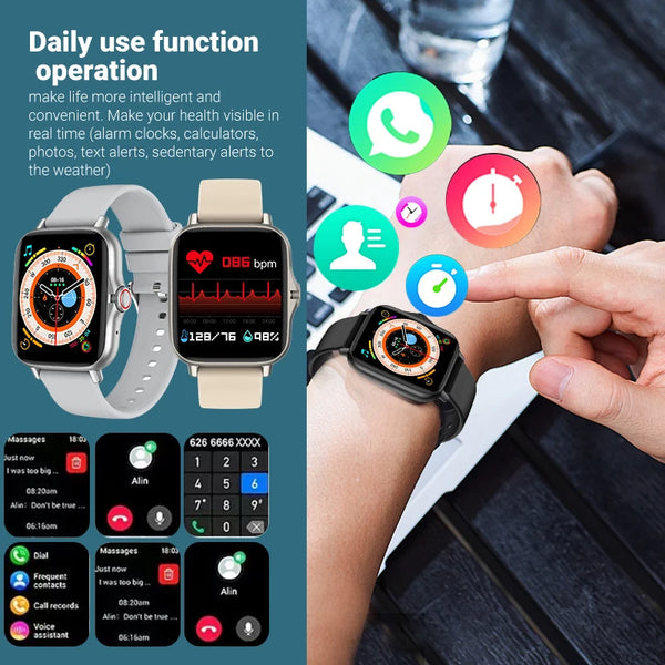 Advanced Smartwatch with Health Monitoring